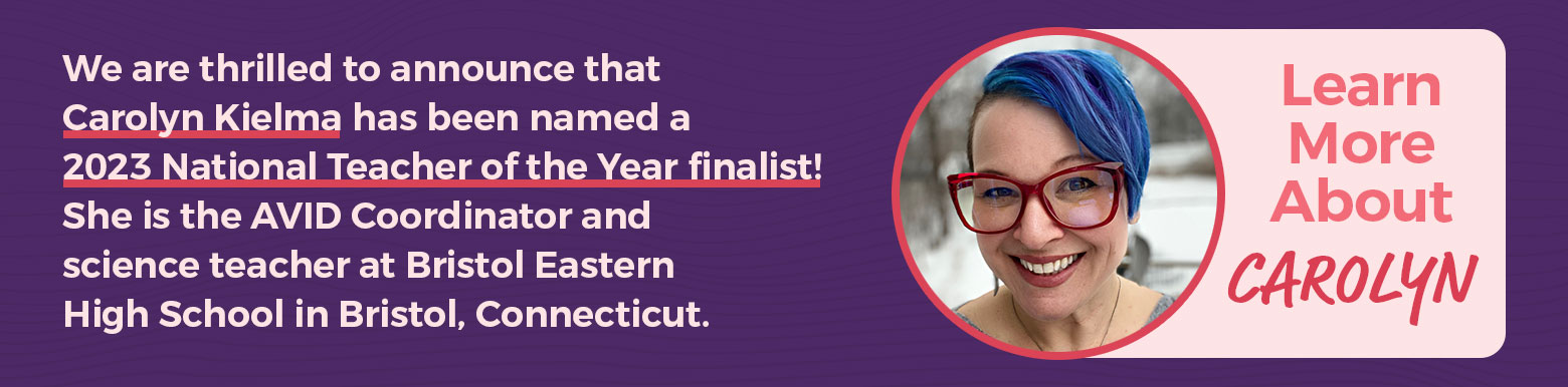 Congratulations, Carolyn Kielma